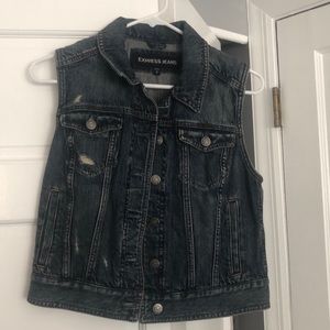 Express Jean Vest